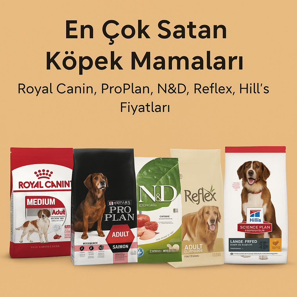 En Çok Satan Köpek Mamaları - Sağlıklı ve Dengeli Beslenme İçin Doğru Seçim