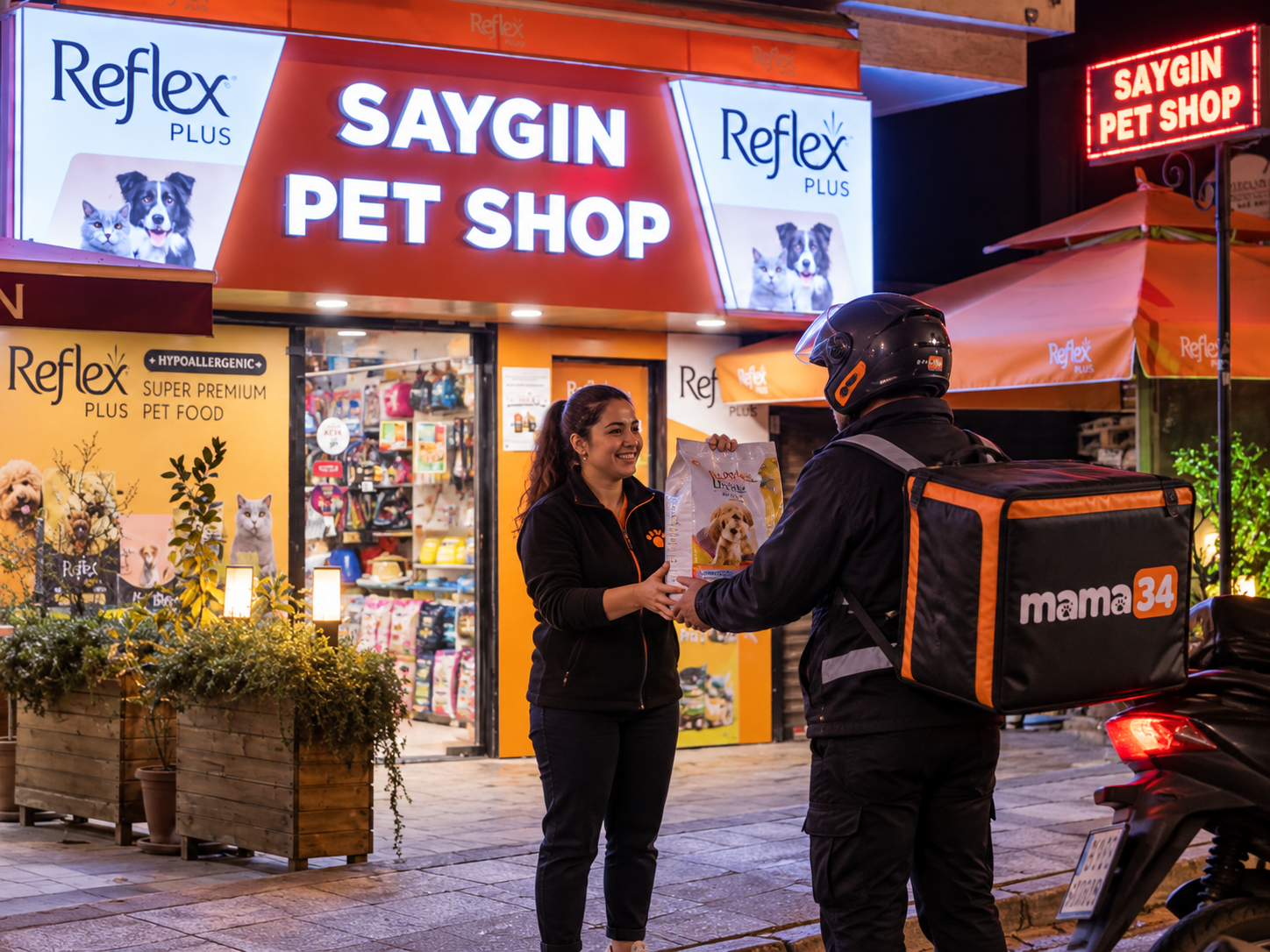 Saygın Petshop Göztepe fiziksel mağaza