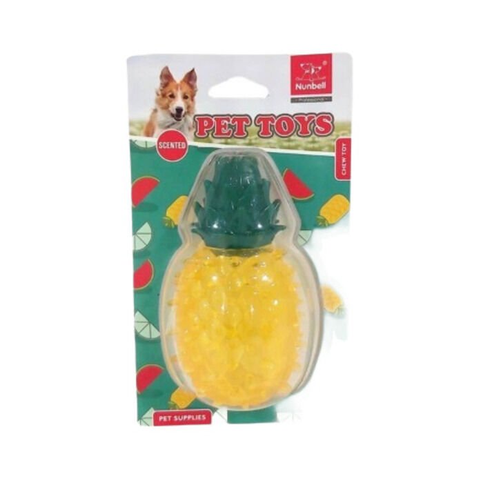 Nunbell NUNBELL KÖPEK OYUNCAGI ANANAS AROMAL