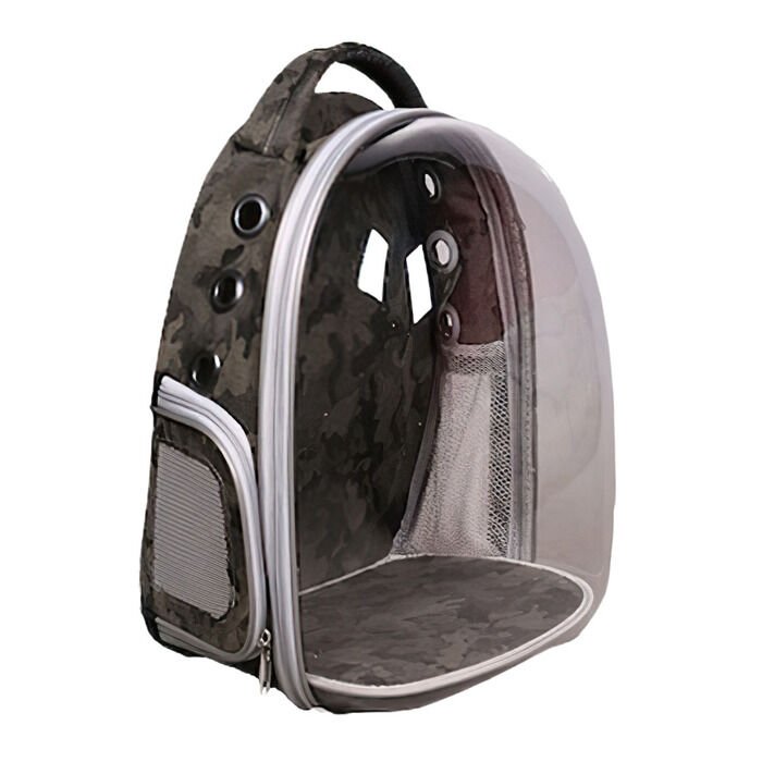 Bacco Milano Astronot Kedi Ve Köpek Taşıma Çantası Siyah 42x22x33 Cm