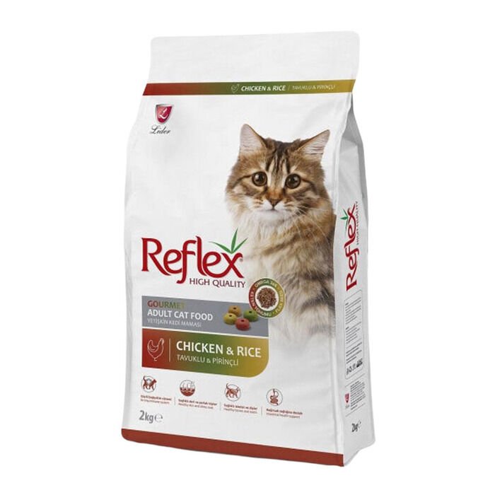 Reflex Reflex Multi Color  Renkli Taneli Tavuklu Kuru Kedi Maması 2 Kg