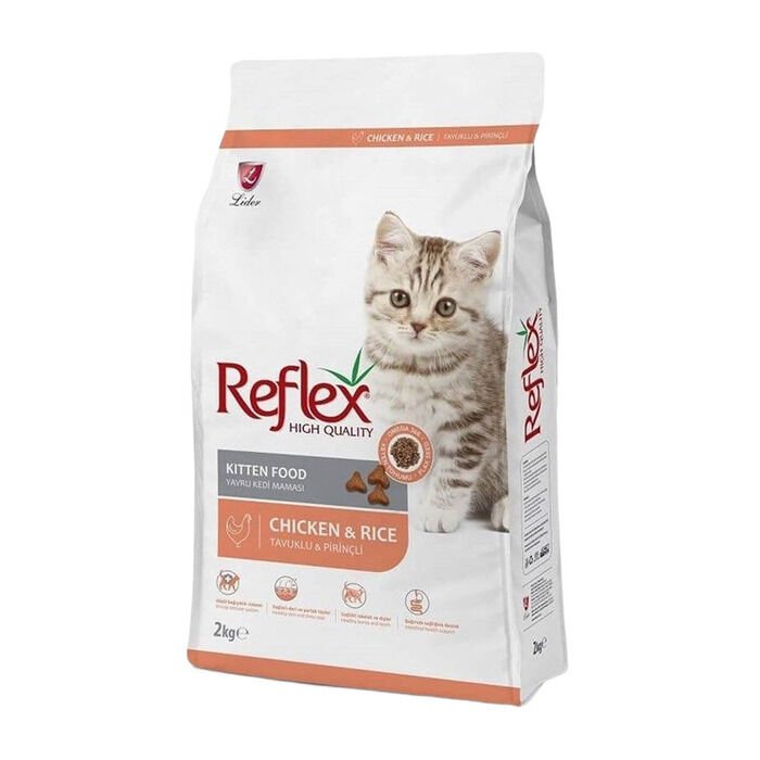 Reflex Tavuk Etli Yavru Kedi Maması 15 kg