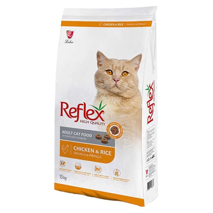 Reflex Reflex Pirinçli ve Tavuklu Kedi Maması 15 kg