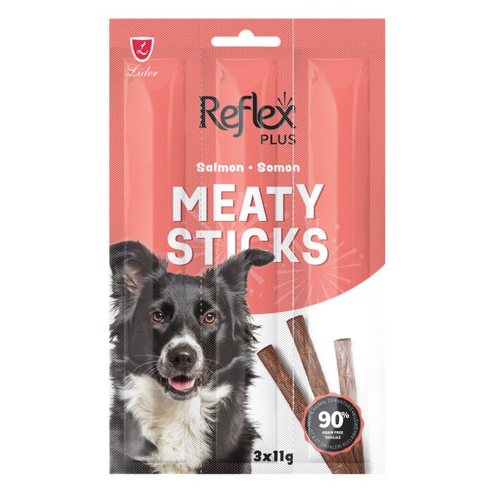 Reflex Plus Kuzu Etli Meaty Stıcks Köpek Ödülü 3x11 Gr