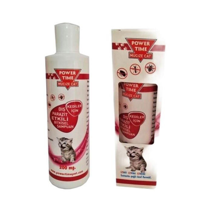 Dr. Power Dış Parazit Etkili Bitkisel Kedi Şampuanı 200 Mg