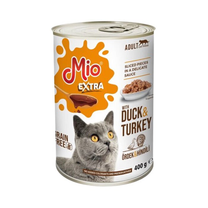 Mio Extra Kedi Ördek Ve Hindi 400 Gr