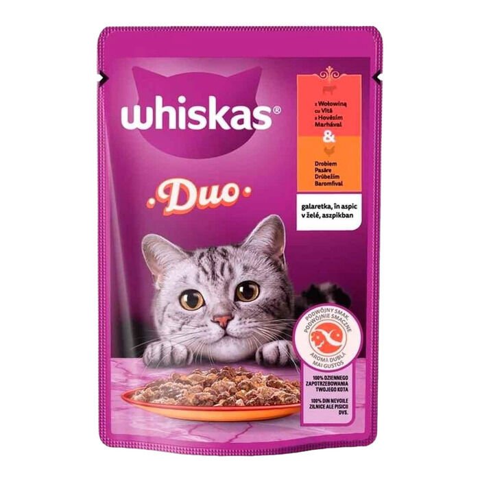 Whiskas Duo Kümes Hayvanlı Ve Sığırlı Kedi Maması 85 Gr