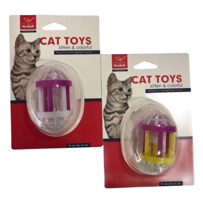 Zilli Silindir Kedi Oyuncağı