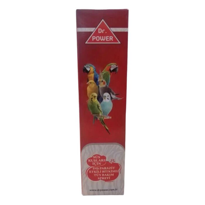 DR POWER Muhabbet Kuşu Ve Papağan İçin Bit Ve Pire Spreyi 250 Ml