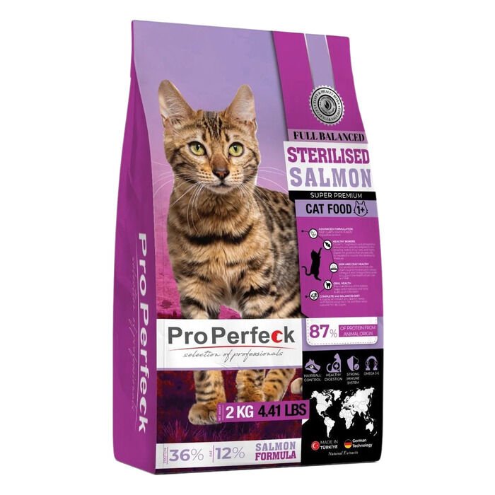 Pro Perfeck Somonlu Kısır Kedi Maması 2 Kg