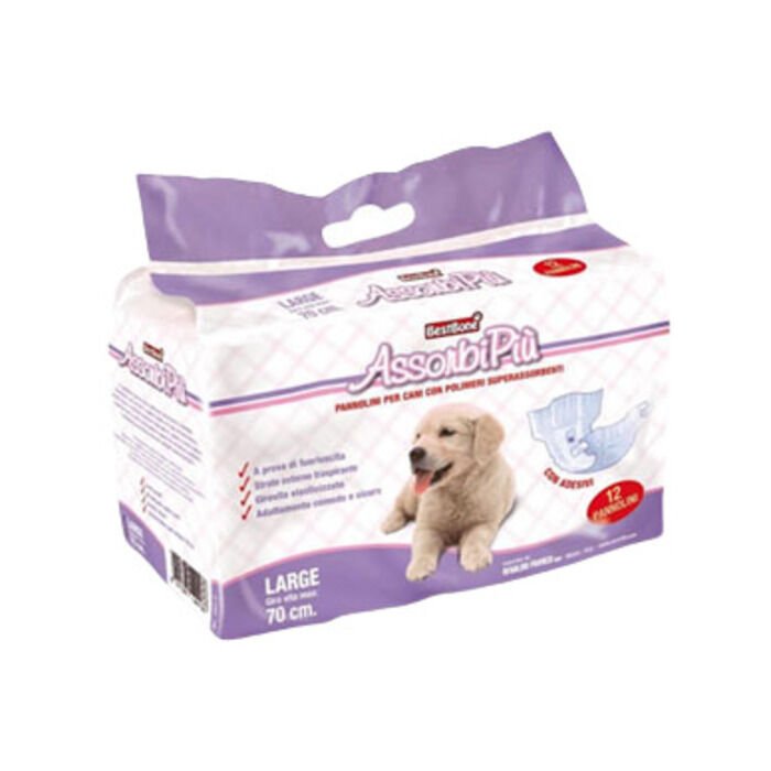 Best Bone Yapışkanlı Köpek Çiş Bezi L 12'li