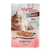 Miglior Gatto Somonlu Kısırlaştırılmış Kedi Konserve Maması 85 Gr