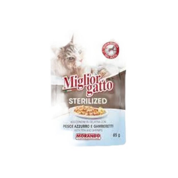 Miglior Gatto Kuzu Etli Ve Sebzeli Kısırlaştırılmış Kedi Konserve Maması 85 Gr