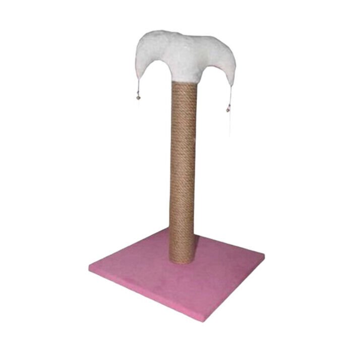 Mio Şapkalı hasır kedi Tırmalama Tahtası 60 Cm