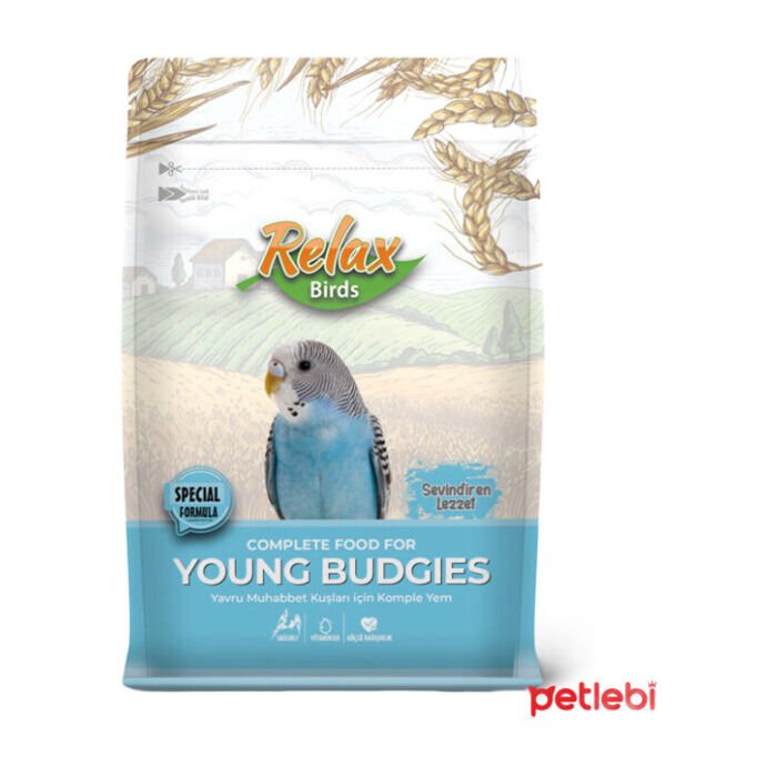 Relax Relax Birds Special Yavru Muhabbet Kuşu Yemi 500Gr