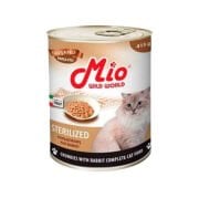 Mio Tavşanlı Parça Etli Kısır Kedi Yaş Mama 415 Gr