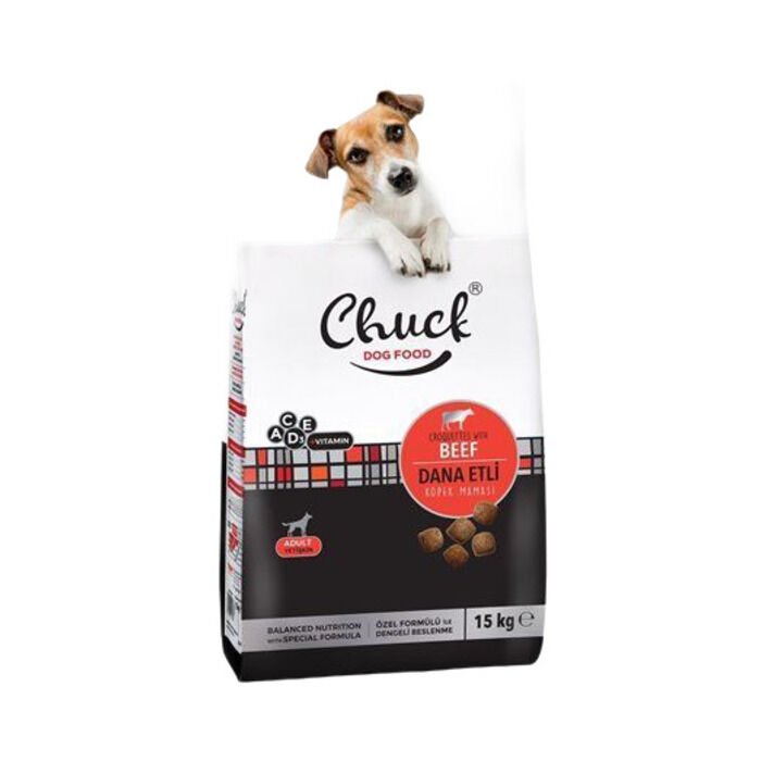 Chuck Dana Etli Köpek Maması Açık