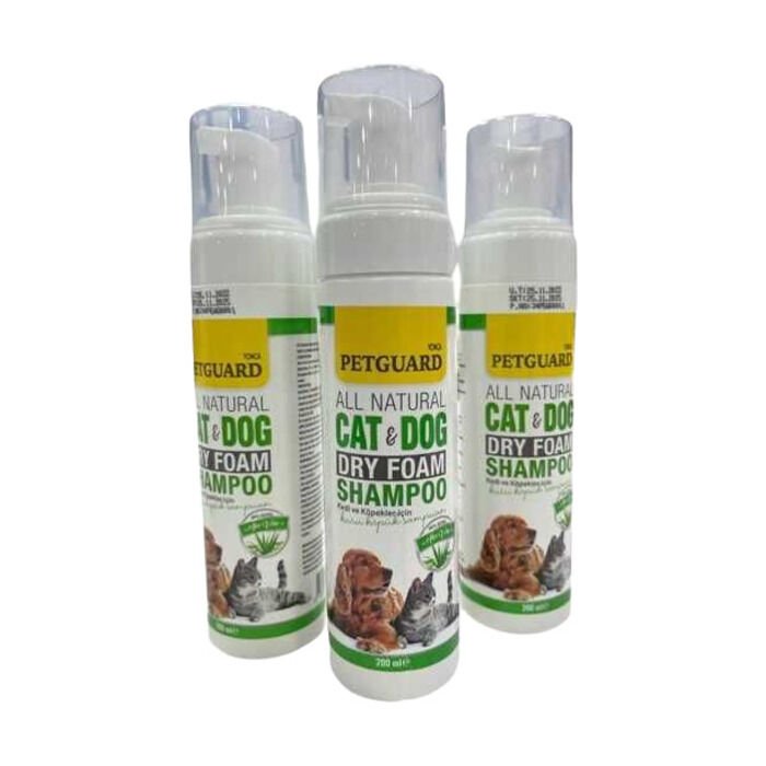 Petguard PETGUARD KEDİ KÖPEK KÖPÜK ŞAMPUAN ALOVERA 200ML