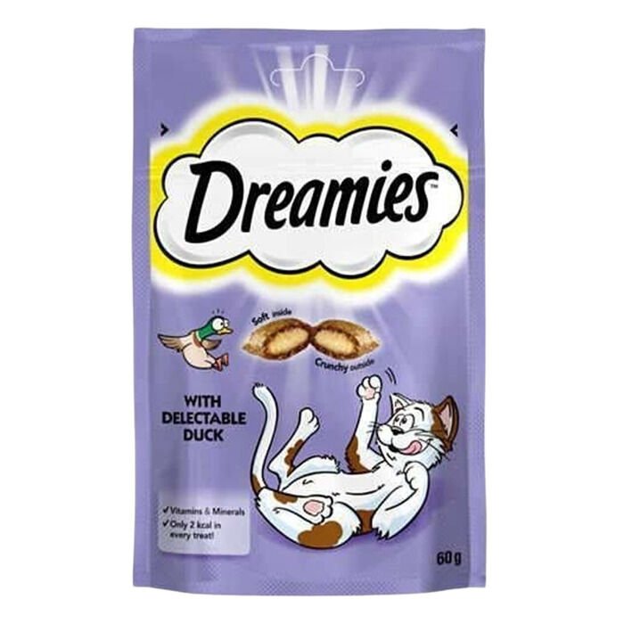 Dreamies  Dreamies Ördekli Kedi Ödül Maması 60 Gr