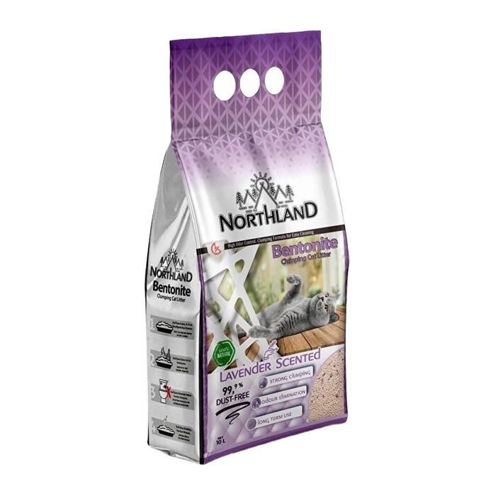 Kum Northland Lavantalı Kedi Kumu 10 Lt