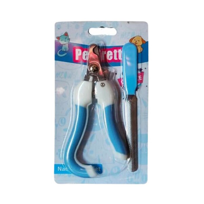 Pet Pretty Kedi ve Köpekler İçin Törpülü Tırnak Makası Seti 12 cm