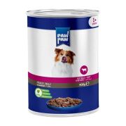Paw Paw Biftekli Köpek Konserve Maması 400 Gr