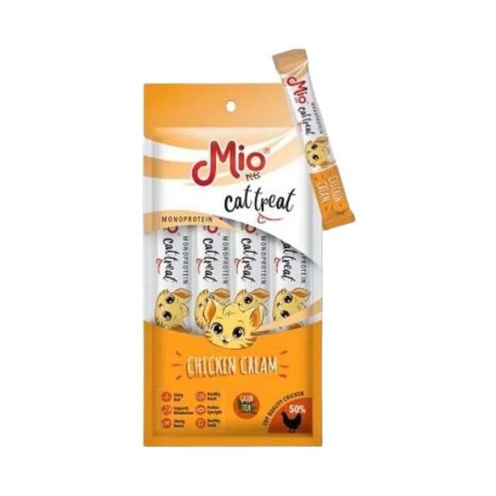 Mio Kedi Ödülü Krema Tavuklu 4x15 Gr