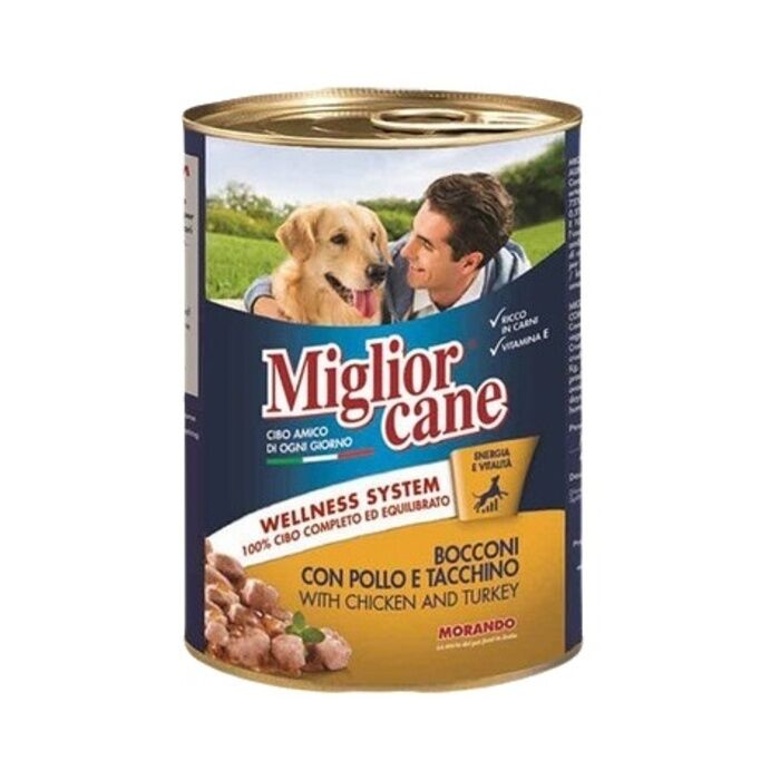 Miglior Tavuklu ve Hindili Köpek Konserve Maması 405 gr