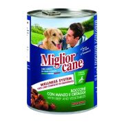 Miglior Cane Biftekli Sebzeli Köpek Konservesi 405 Gr