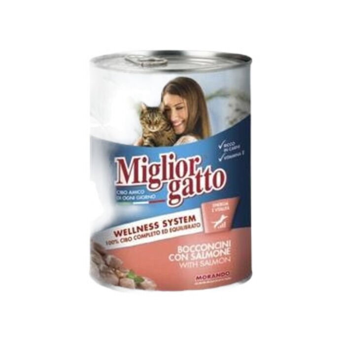 Miglior Somon Balıklı Kedi Konservesi 405 gr