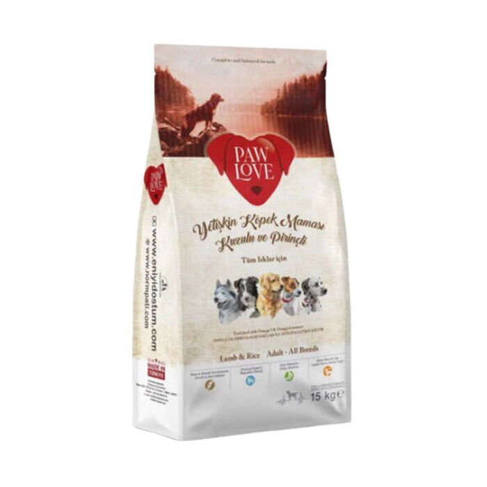 Paw Love Kuzu Etli Yetişkin Köpek Maması Açık