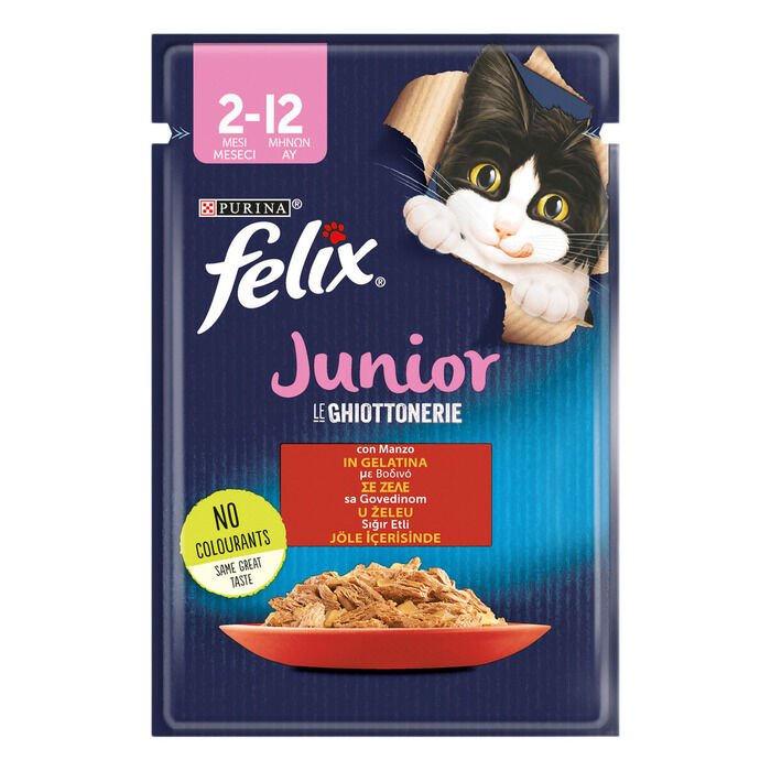 Felix Yavru Sığır Etli Kedi 85 Gr
