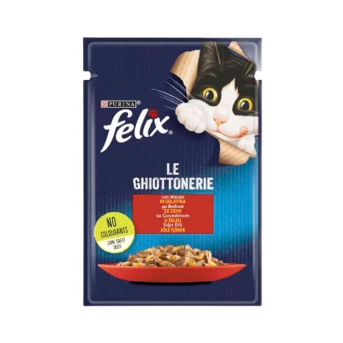 Felix Kedi Maması Sığır Etli 85 Gr