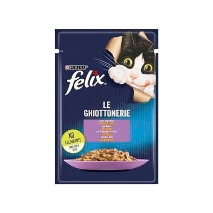 Felix Yaş Kedi Maması Kuzu Etli 85 Gr