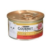Gourmet Gold Mama Kıyılmış Sığır Etli Kedi Konservesi 85 Gr