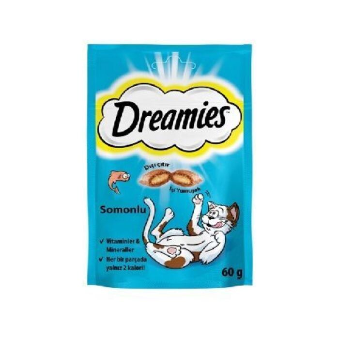 Dreamies Mama Kedi Ödül Somonlu 60 Gr