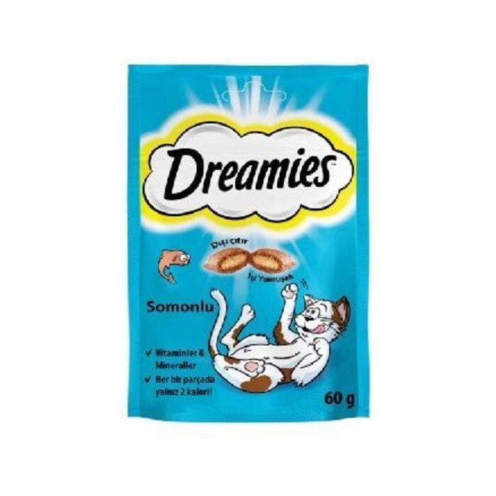 Dreamies Mama Kedi Ödül Somonlu 60 Gr