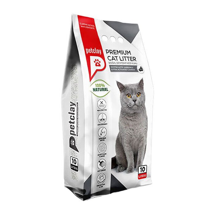 Petsand Hızlı Topaklanan Aktif Karbonlu Kedi Kumu 10 Lt