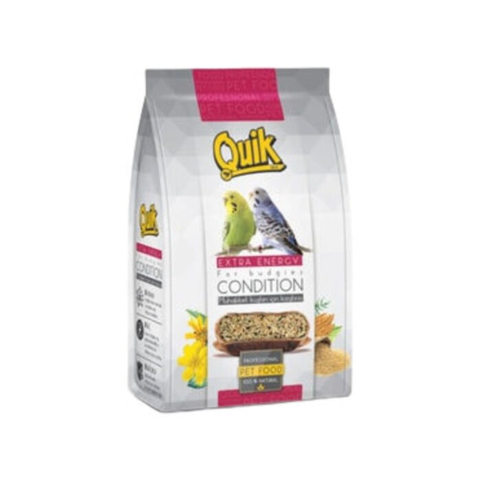 Quik Muhabbet Kuşu Kızıştırıcı ve Kondisyon Yemi 150 Gr