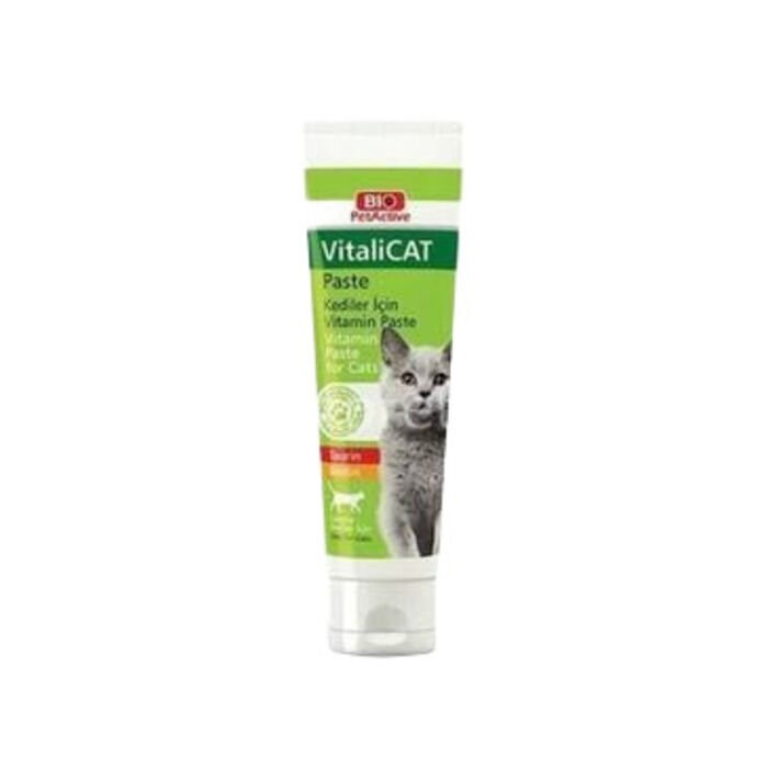 Bio PetActive Vitalicat Kediler İçin Vitamin Macunu 100 ml