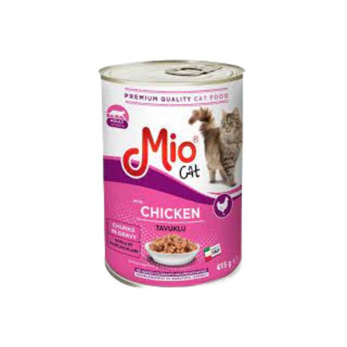Mio Tavuklu Kedi Konserve Mama 415 gr