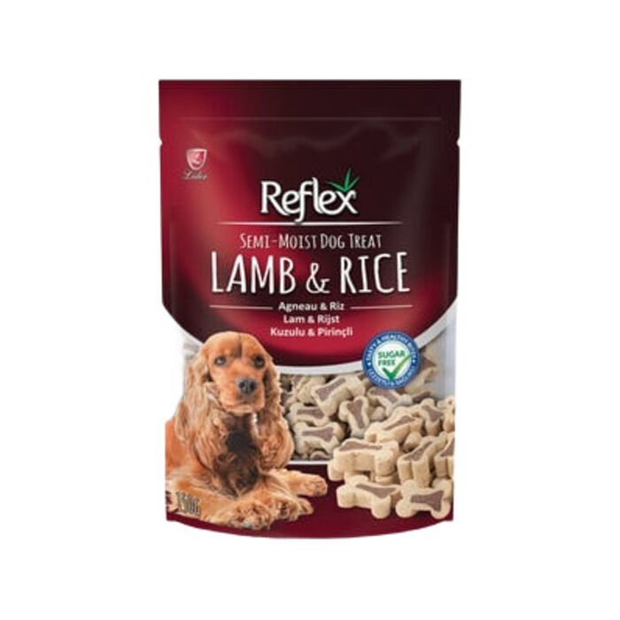 Reflex Plus Kuzu Etli Ve Pirinçli Köpek Ödülü 150 Gr