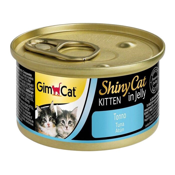 Gimcat ShinyCat Ton Balıklı Jöleli Yavru Kedi Konservesi 70 Gr
