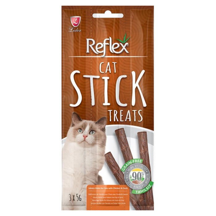 Reflex Kedi Ödül Sticks Tavuk & Ördek 3*5 Gr