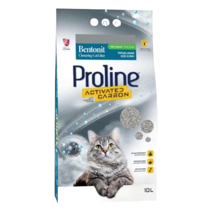 Proline Topaklanan Aktif Karbonlu Kedi Kumu 10 Lt