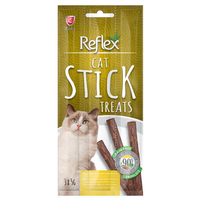 Reflex Kedi Ödül Sticks Hindi & Kuzu 3*5 Gr
