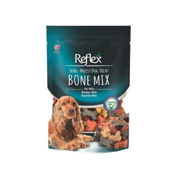 Reflex Plus Semi-Moist Mini Mix Kemik Köpek Ödülü 150 Gr