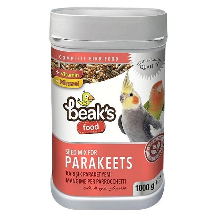 Beaks Paraket Yemi 1000 Gr