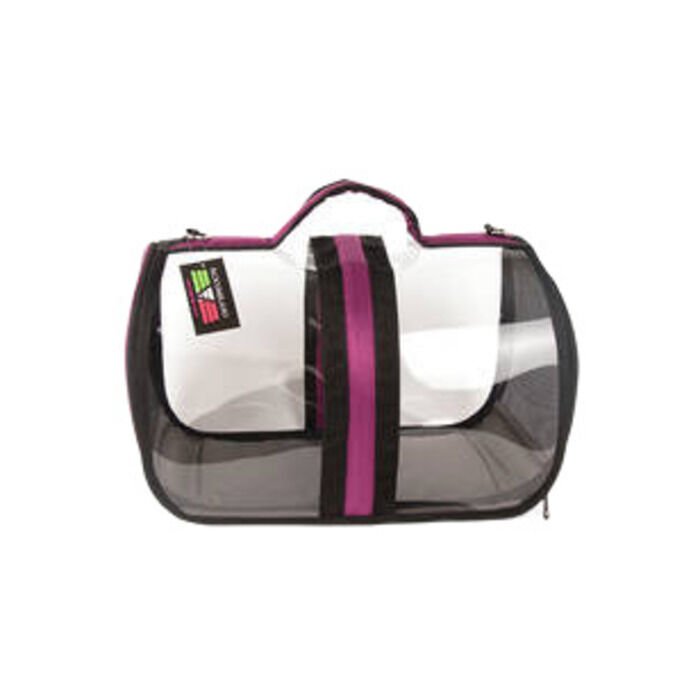 Bacco Milano Şeffaf Çanta Mor Renk 44X28X28 Cm