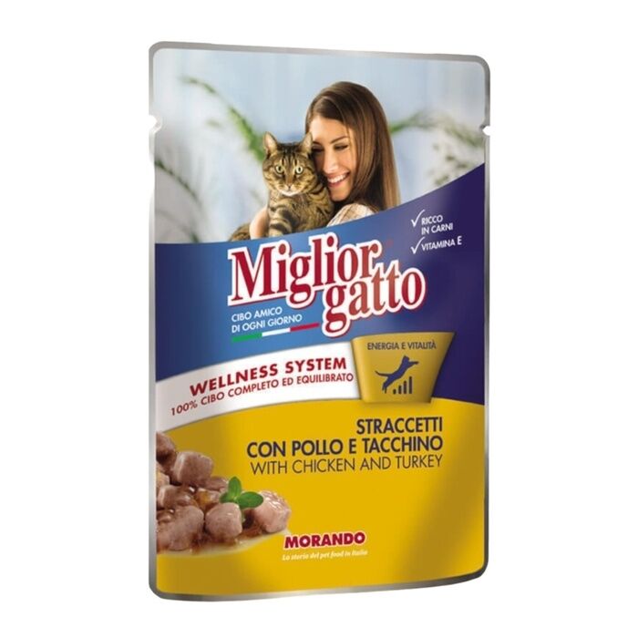 Miglior Gatto Tavuk Hindi Pouch 100 Gr